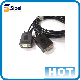  Dp Male 9pin VGA to 9 Pin Female D-SUB Audio Video Signal Communication Cable for Computer, Printer and Other Electronic Products
