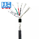 Computer Cables Awm 2464 Cable 22AWG 4 Core 300V UL2464 Communication Cable UL2464 PVC Jacket Multi Cores Conductor Shielded Wire Electrical Cable manufacturer