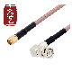 Wholesale PTFE RF Coaxial Cable Rg142 with CE RoHS Approved in Sliver Plated Copper manufacturer