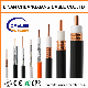 RG6 Coaxial Cable Satellite System CCTV/CATV Audio Communication Cable, Copper Wire, Copper Cable Copper Clad Steel TV Cable