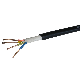  Low Voltage Three Core Underground Unarmored Coaxial Electric Power Cable with Copper Core