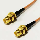 Rpsma Jack to Rpsma Jack Cable Connector for Rg316D Antenna Cable Jumper Coaxial Cable