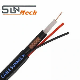  RG6 Rg59 Rg58 Rg11 Kx6 Rg6u with Power 75ohm Coaxial Cable TV Cable