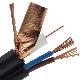 Factory Supplier Low Loss 75ohm RG6 Coaxial Cable with Power for Communication CCTV Camera Antenna