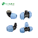 PP Compression Fittings PP Irrigation Fittings with Round Cap