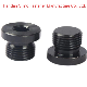  Black Magnetic Oil Plug with Outer Hexagon Threadscrew Oil Drain Plug Pipe Plug Screw