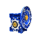  Factory Manufacture Worm Gearbox Silver Color Aluminum Body Worm Gear Box with DC Motor