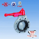  Wafers End Type Butterfly Valve Double Clip Type