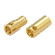  Custom High Current 5.5mm Connector Cross Section Model Plug Gold Plated Male and Female Banana Plug