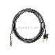  Electric 2 Call Copper Conductor PVC Wire AV Speaker Flexible Lvds Control Cable 6...35 Ts Male to Banana Plug (FSC13)