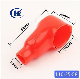  L10-25-58 Red Black Custom Soft PVC Cable Boot Vinyl Rubber Pipe Shape Wire Protector Plastic Terminal Cover