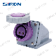  Siron H611 Industrial Waterproof Plug and Socket IP67 16A 32A Panel Mounted