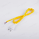  VDE Round Plug with Knitted Braided Fabric Electric Cable Power Cord