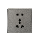  Best Price Grey UK Africa Electrical Switch Socket 1gang 2way USB Socket