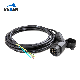 Chinese Factory Manufacturer 16A 3 Phase 11kw Type 2 Plug with 5m Cable