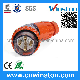 IP67 Three Phase 5 Round Pin 500V 10A 20A 32A 40A 50A Waterproof Angled Industrial Plug