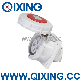 IP67 Flush Mounted Electrical Male Socket for Industry (QX234)