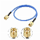 Low Price SMA St Plug to SMA St Plug for Rg405 Flexible Coaxial Cable