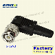 Right Angle Solderless Type BNC Male Connector Plug