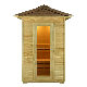  Waterproof Steam Room Two Person Wood Outdoor Sauna