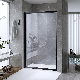 Factory Price Bathroom Aluminium Profile Sliding Tempered Glass Partition Shower Door manufacturer