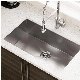 3mm Thickness Thickened Kitchen 304 Stainless Steel Manual Sink Large Single Sink