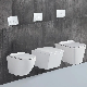 Luxury Sanitary Ware Wash Down Ceramic Rimless Wall Mount Toilets Bathroom Wc Sanitary Ware Wall-Hung Toilet Wc Bathroom Toilet manufacturer