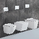 Luxury Sanitary Ware Wash Down Ceramic Rimless Wall Mount Toilets Bathroom Wc Sanitary Ware Wall-Hung Toilet Wc Bathroom Toilet