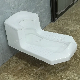  Large Size Squat and Sit Two Usage Squat Toilet with S-Bend Bathroom Ceramic Squatting Pan with Toilet Seat