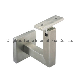 Glass Mounting Bracket Stainless Steel Adjustable Square Glass Bracket