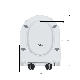 Kj-922 Factory Best Selling Ultra-Thin U-Shaped Toilet Seat with One Button Disassembly Soft Close, Stainless Steel Hinge