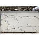 Kitchen Countertop Material Marble Veins Quartzite Calacatta White Quartz Slab