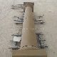 Simple Design Beige Sandstone/Marble Roman Column