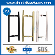 Stainless Steel Decorative Commercial Door Accessories Lock Back to Back Handle Bathroom Shower T Bar Tube Sliding Double Side Hardware Glass Door Pull Handle manufacturer