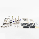  30 PCS Locksmith Lock Pick Tool Set with Transparent Practice Padlock