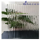 3mm-8mm Clear Tempered Rolled Figured Patterned Glass for Decoration/Privacy/ Window/Interior Partition