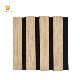 Soundproof Wooden Slatted Board Wooden and PET Acoustic Fluted Ceiling Wall Panelling