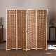 Wall Divider Partition Folding Wooden Room Divider for Bedroom