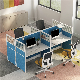  Commercial System Desk Aluminum Frame Office Workstation Modern Cubicle Partition