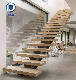  Prima Customized Modern Size Design Floating Staircase for Home Use