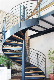 Prima Customize Design Modern Exterior Wooden Straight Floating Staircase Design for Home Use