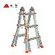 Flared Legs Multipurpose Aluminum Giant Foldable Ladder for Stairs