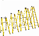  Top Quality Step Components Single-Sided Safety Fiberglass Ladder