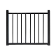 Vertical Modern Railing Fence with Mounting Post