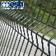 Curved Welded Mesh Bend Security Fence Panel Triangle Bend Fence 3D Fence for Garden manufacturer