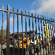 Aluminum/Galvanized Steel Hercules Pressed Spear Top Fence for Security/ Yard/House/School/Factory/Garden/Lawn/Bridge/Boundary1