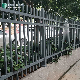  China Factory Custom Security Wrought Iron Ornamental Steel Bar Tubular Picket Fence Panel /Boundary Decorative Powder Coated Garrison Fence