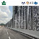 Zhongtai Freeway Sound Barrier Walls China Manufacturing Soundproof Fence Barrier Louver Hole Type Noise Wall Highway