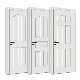 Slab White Primer Coating MDF Flush Wooden Interior Solid Wood Door manufacturer
