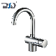  High Goose Neck Swiveling Moving Spout Kitchen Faucet
